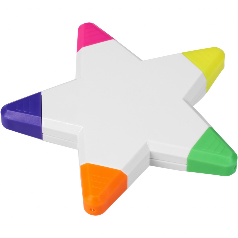 Logo trade promotional products image of: Solvig star highlighter